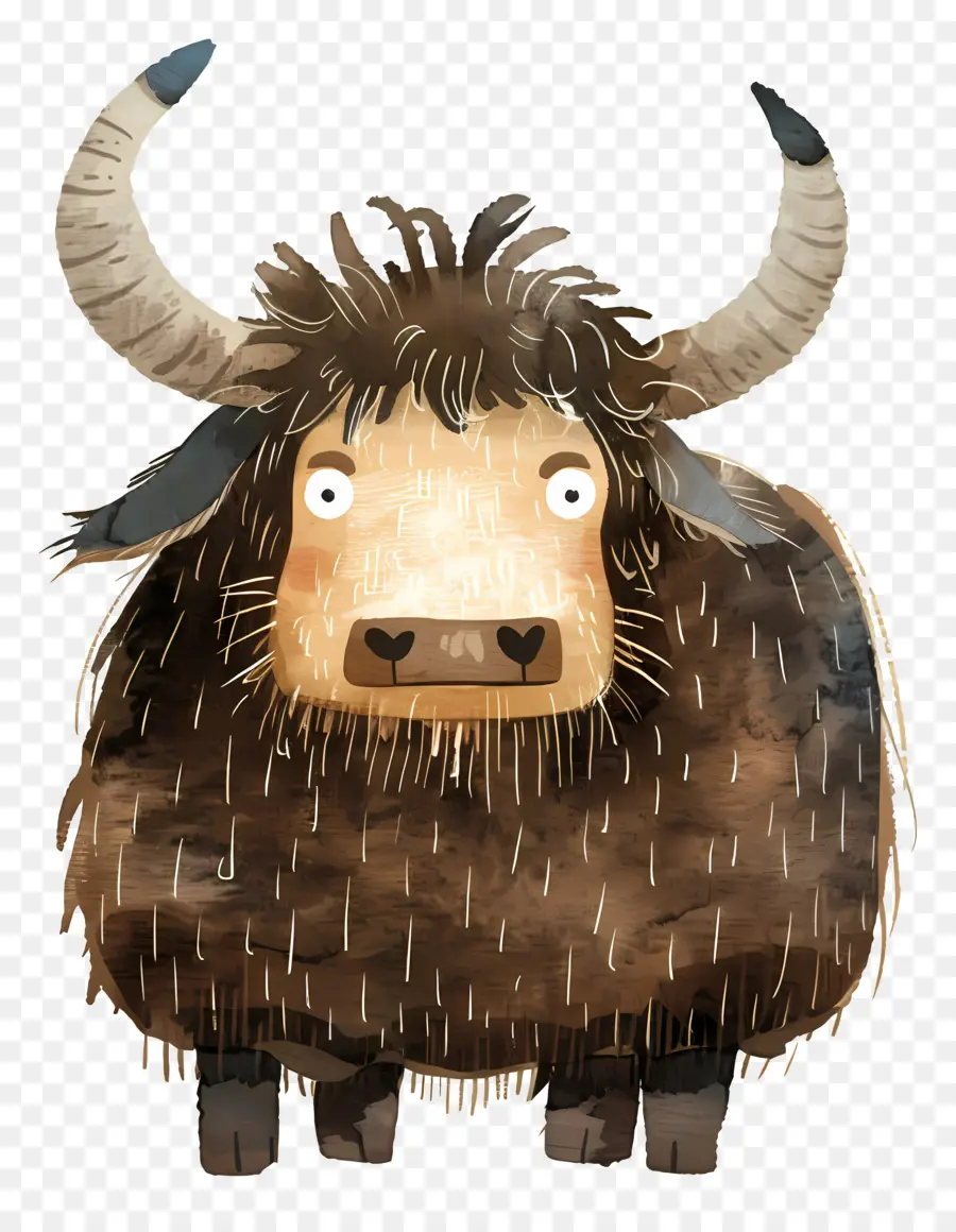 Yak，Fourrure PNG