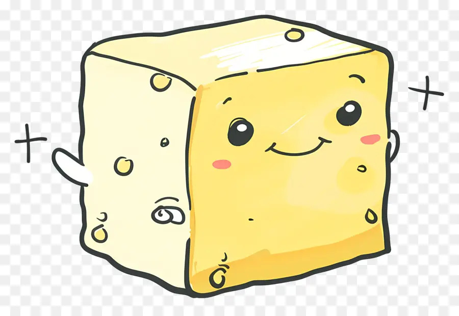 Beurre，Bloc De Fromage PNG