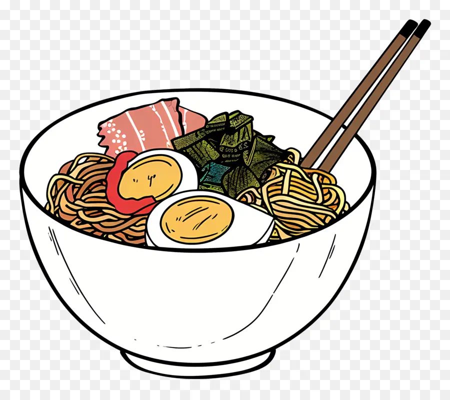 Ramen Instantané，Bol à Ramen PNG