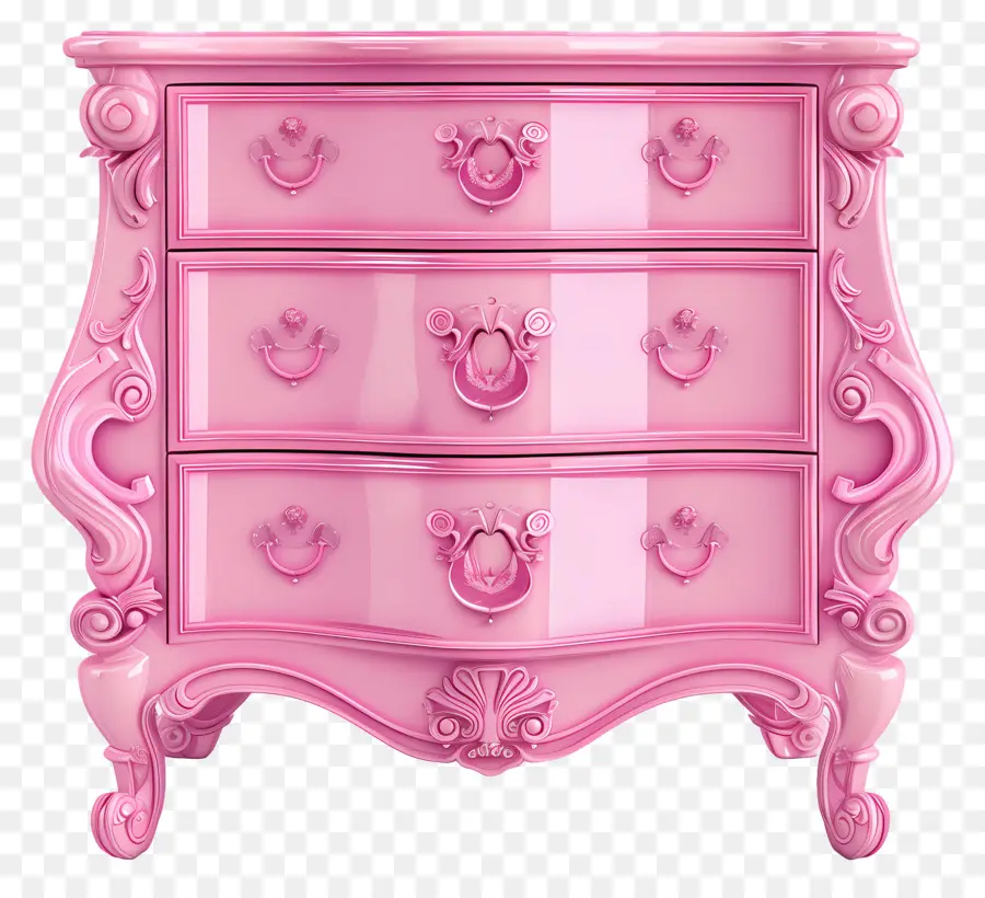 Buffet，Commode Rose PNG