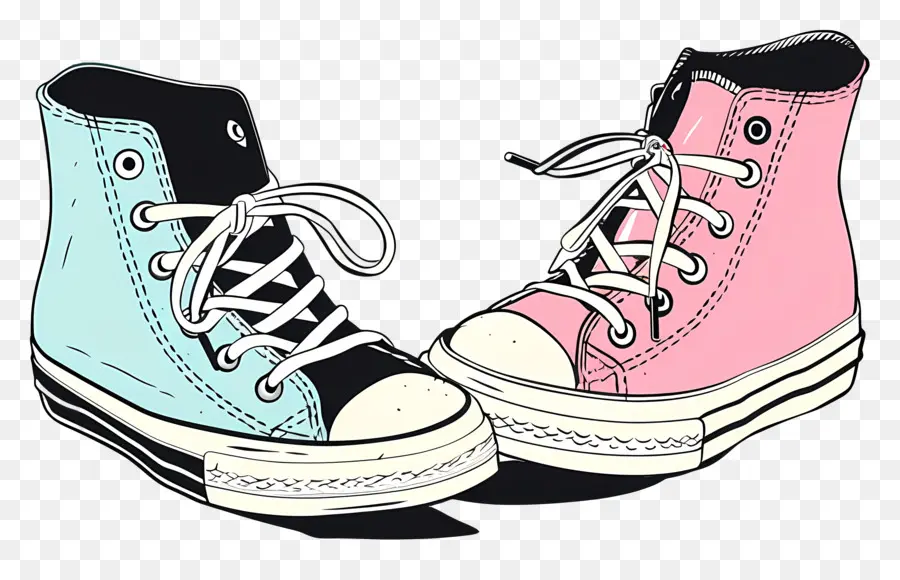 Baskets Noires，Chaussure PNG