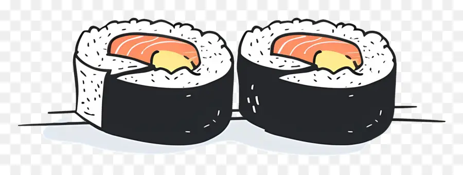 Sushis，Rouleaux PNG