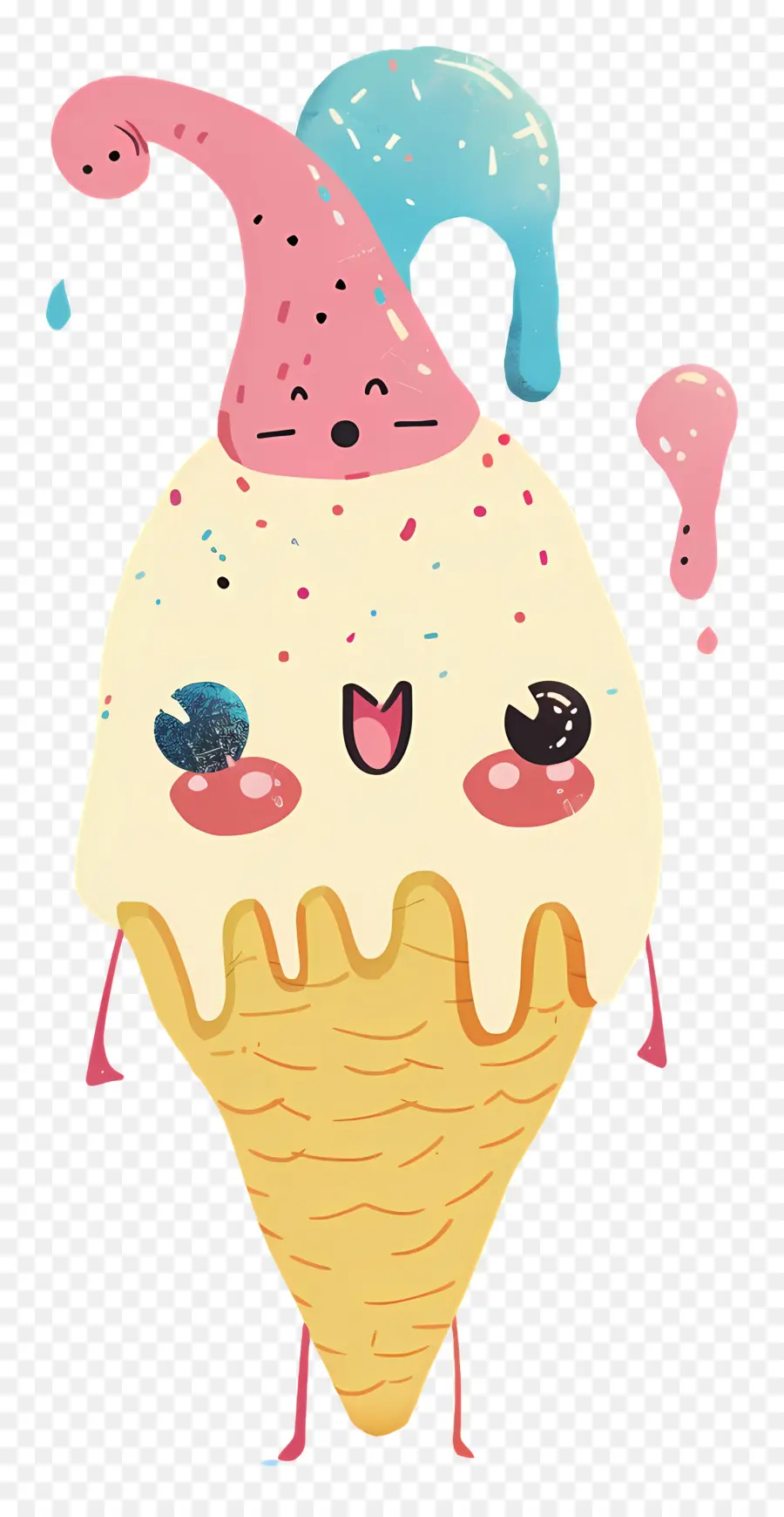 Cornet De Glace，Dessert PNG