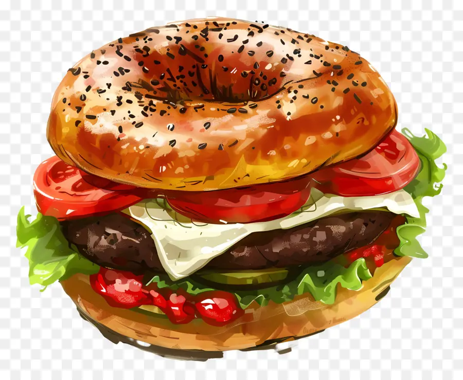 Hamburger，Lard PNG