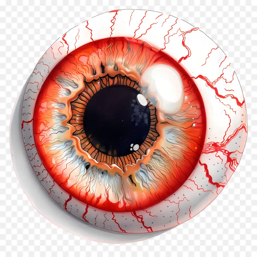 Yeux Rouges，Veines PNG