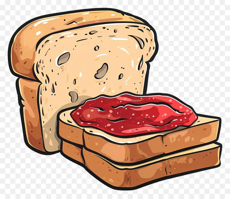 Pain Et Confiture，Griller PNG