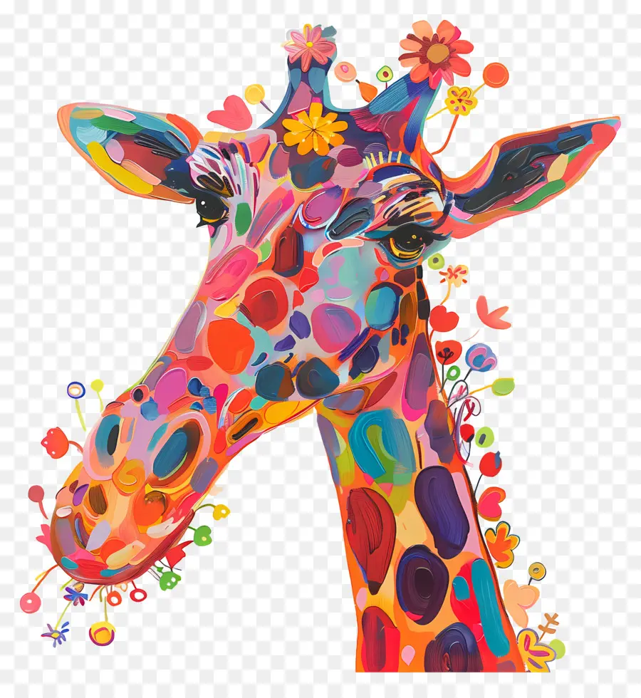 Girafe，Taches PNG