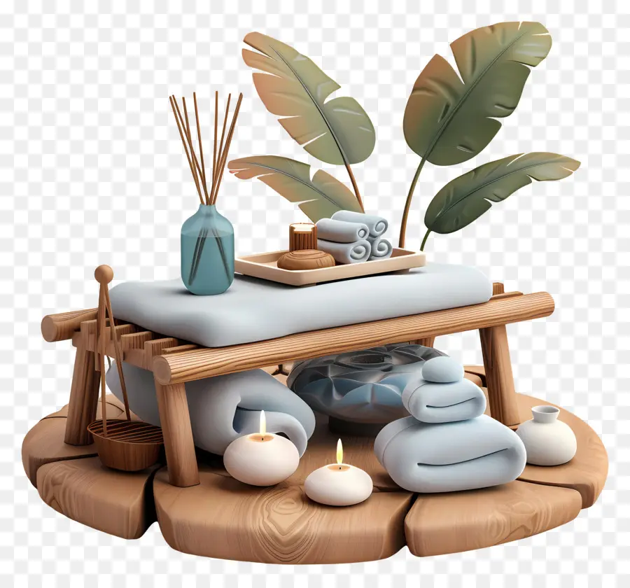 Traitement De Massage Spa，Configuration Du Spa PNG