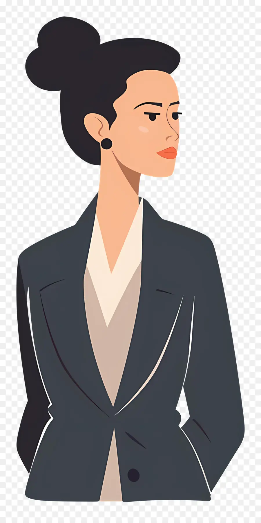 Femme En Costume，Entreprise PNG