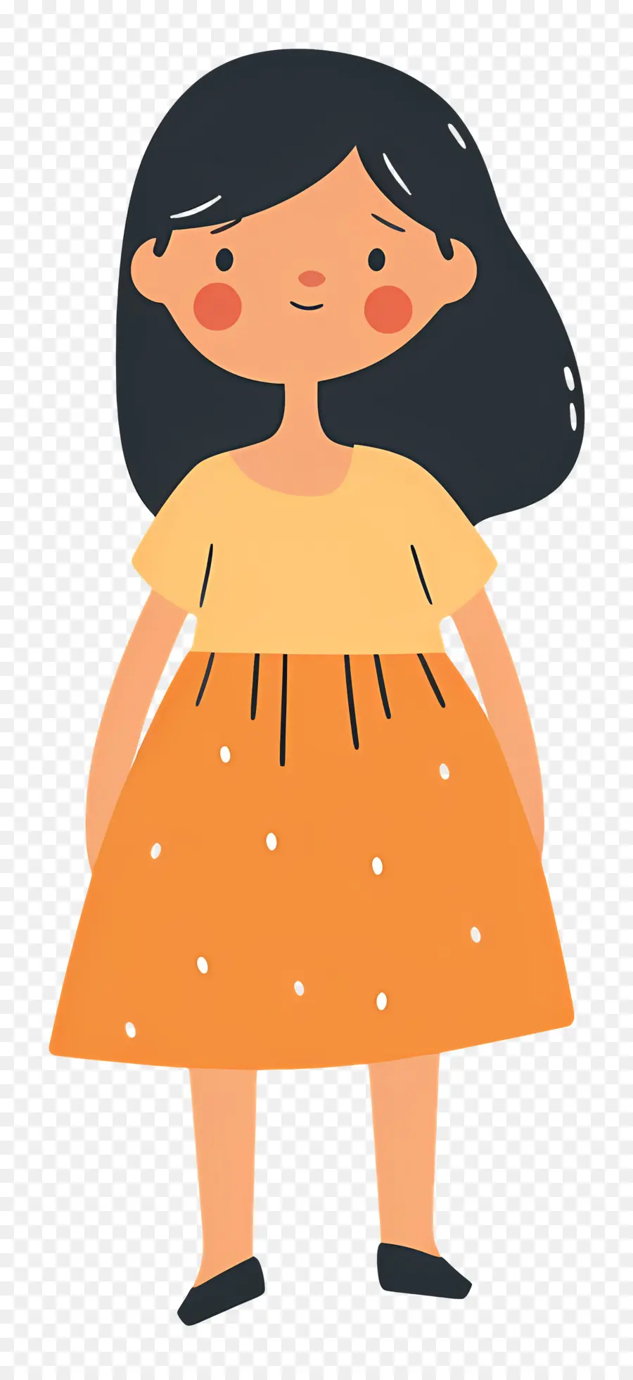 Fille En Robe，Fille PNG