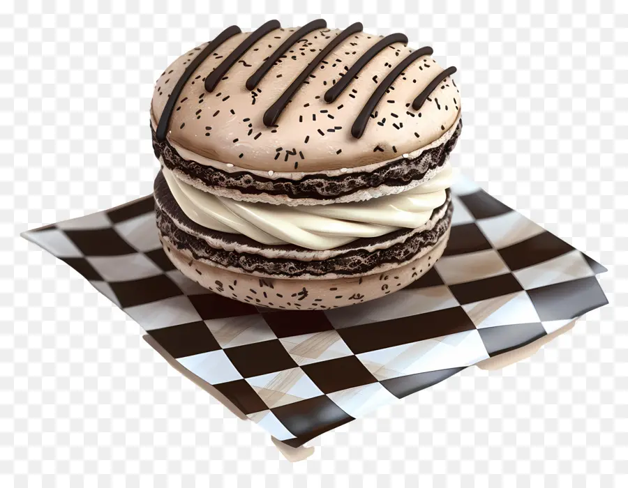 Macarons，Dessert PNG