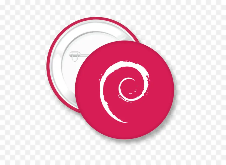 Логотип Debian，спираль PNG