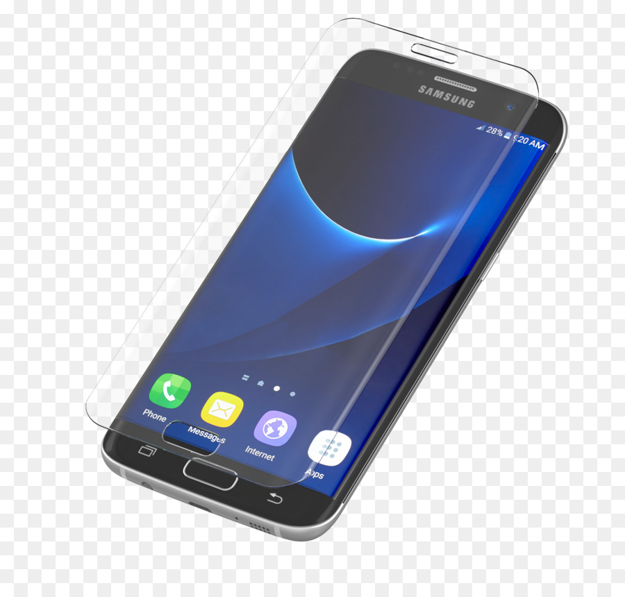 Samsung Галактика S7 края，смартфон PNG