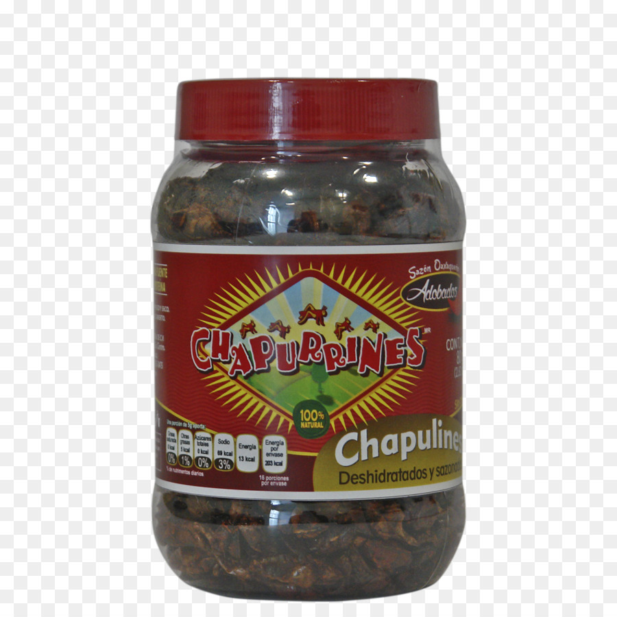 Chapulines，сальса PNG