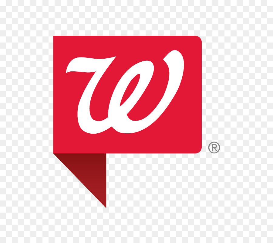 Логотип Walgreens，Красный PNG