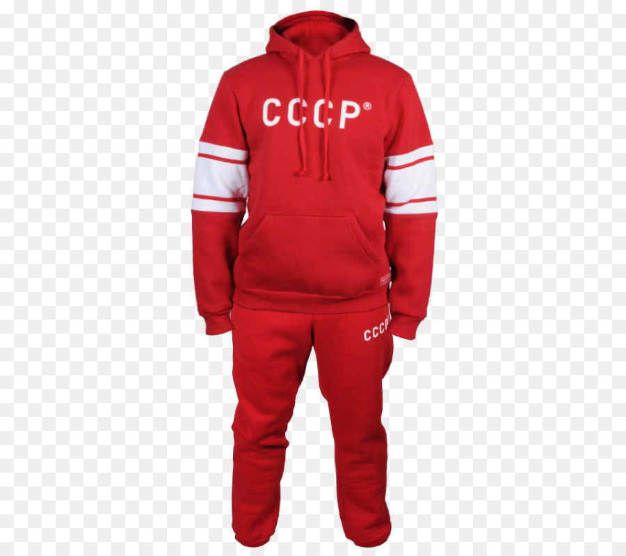 Красный спортивный костюм，Спортивный костюм PNG