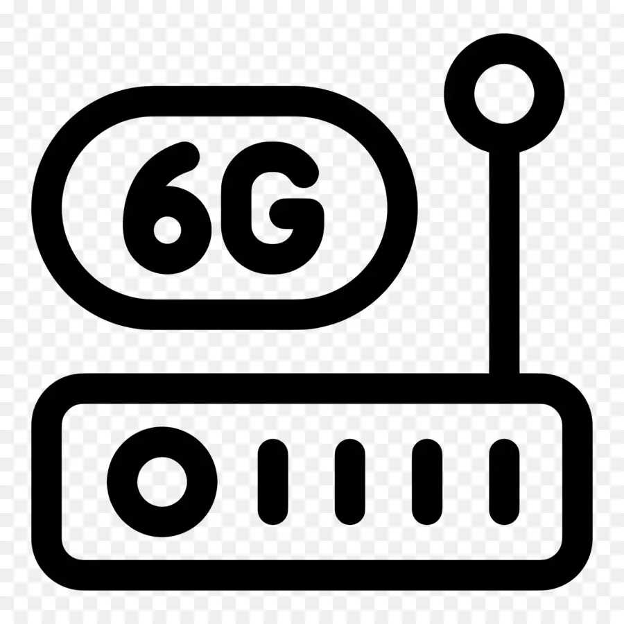 6g，Иконка 6g PNG