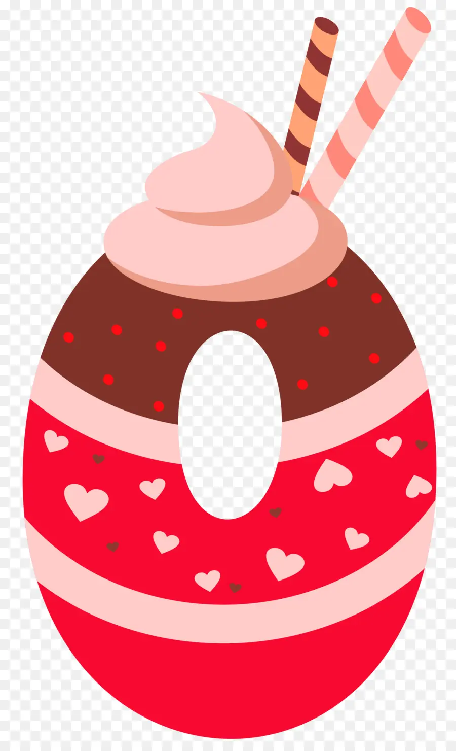 Donut Decorado，Postre PNG