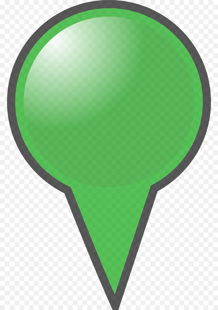 Pin Verde，Ubicación PNG