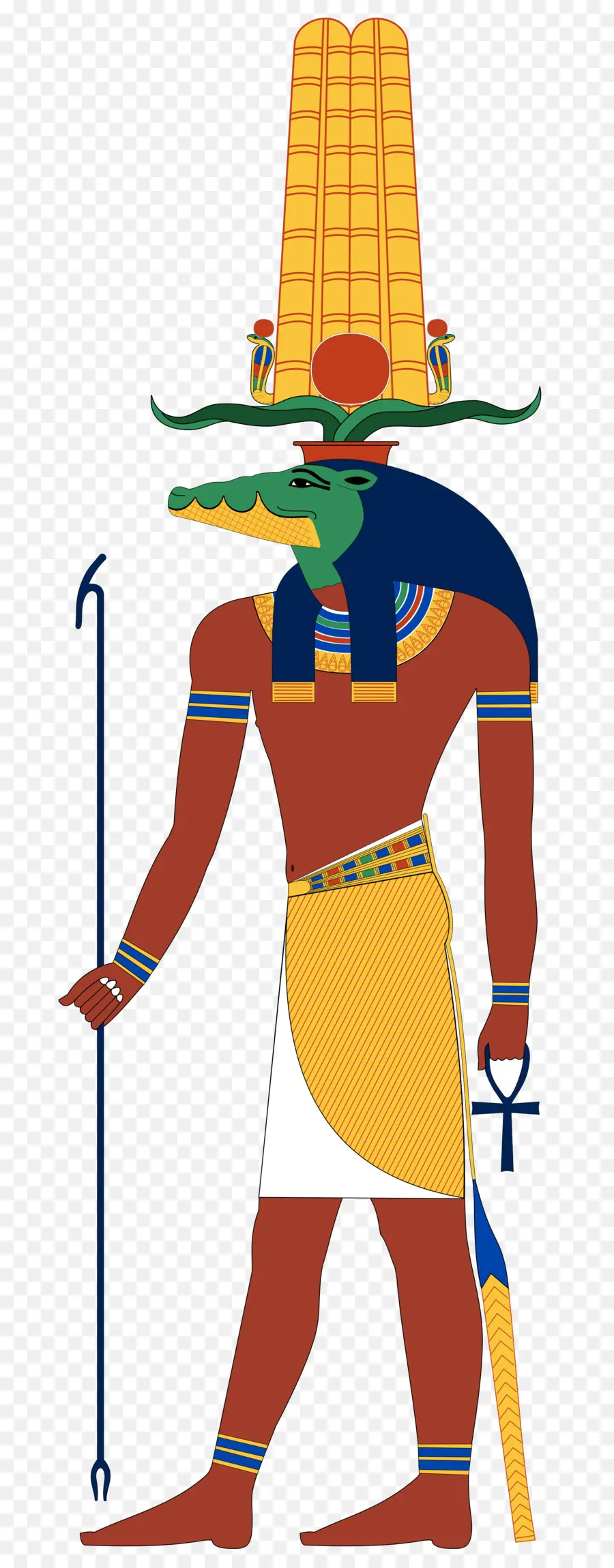 Dios Egipcio Sobek，Mitología PNG