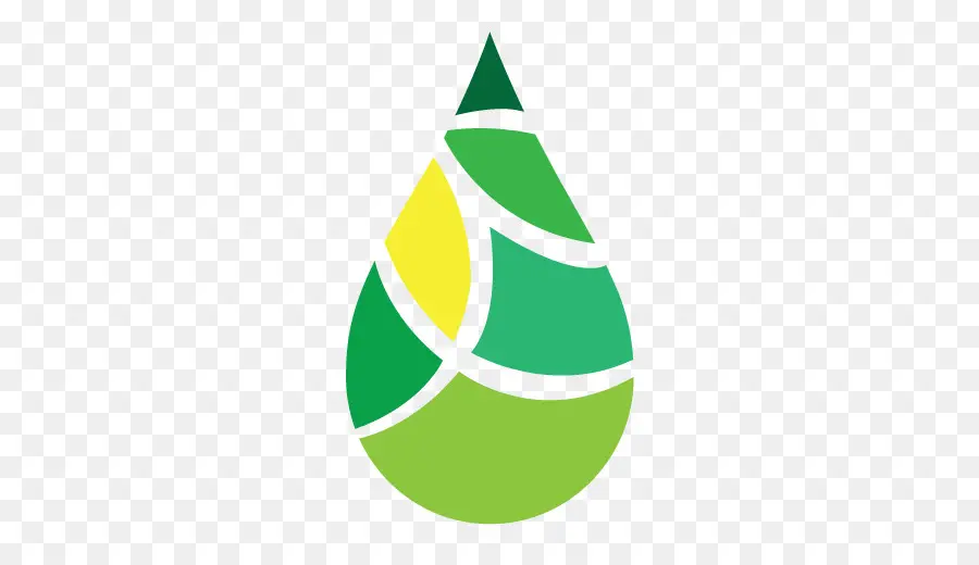 Gota Ecológica，Verde PNG