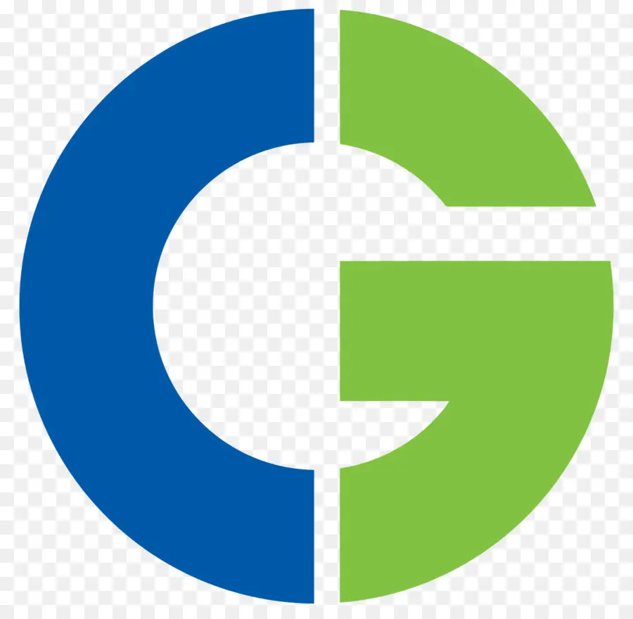 Azul Y Verde G，Carta PNG