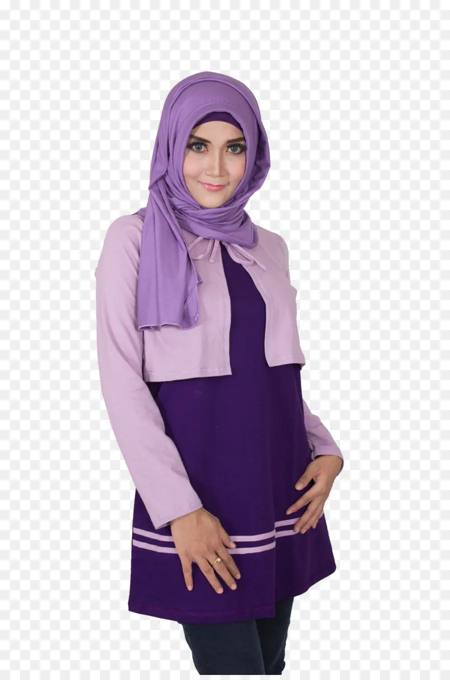 Mujer En Hijab，Ropa PNG