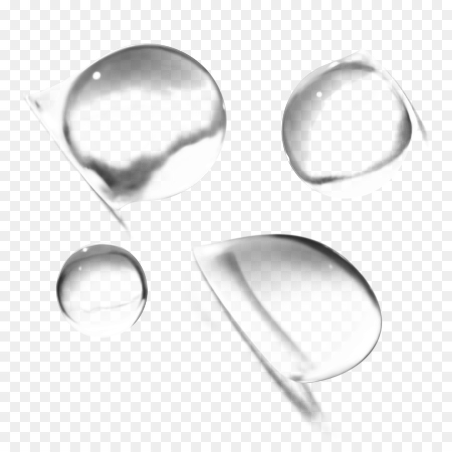 Gotas De Agua，Transparente PNG