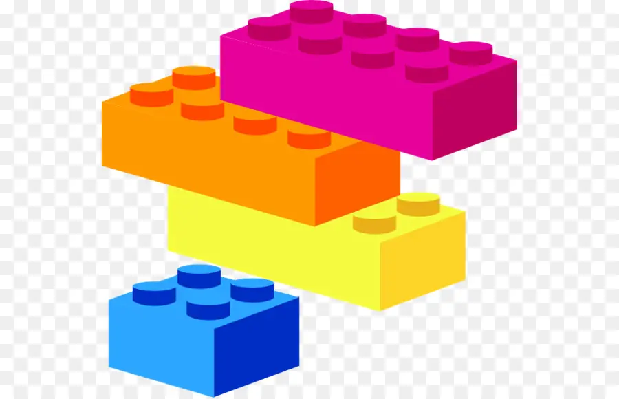 Bloques De Construcción Coloridos，Apilado PNG