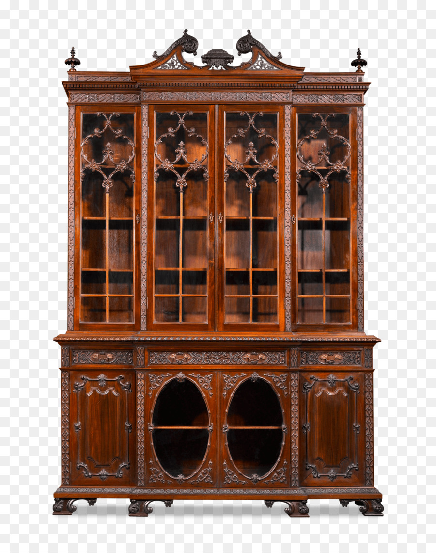 Gabinete Antiguo，De Madera PNG