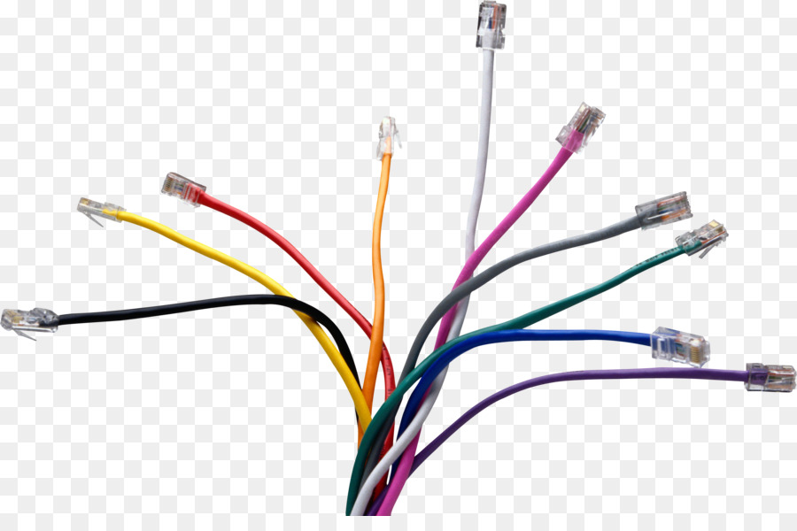 Cables Coloridos，Alambres PNG