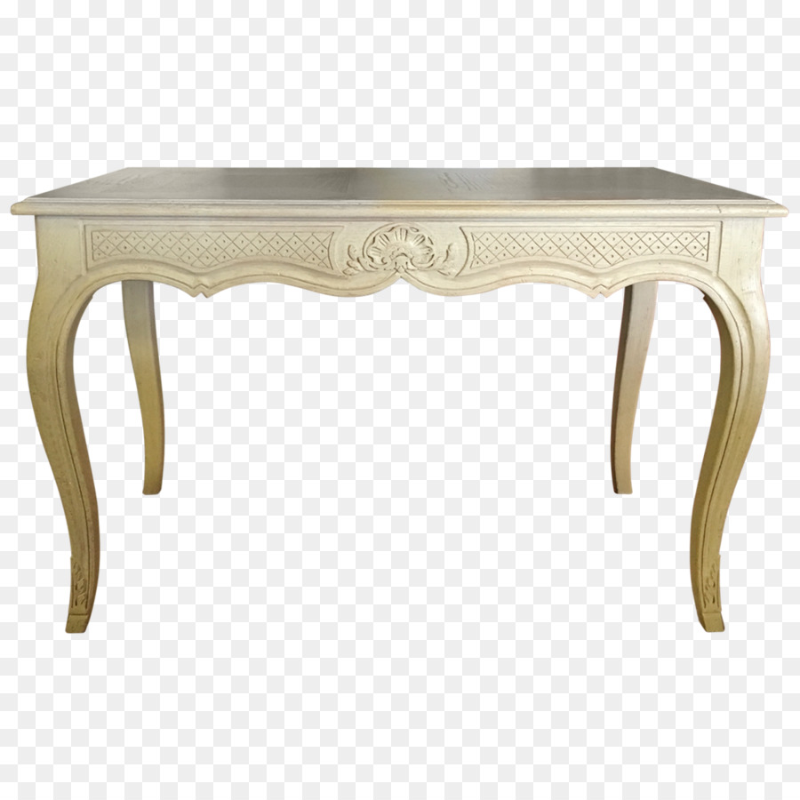 Mesa Superior De Vidrio，Patas De Madera PNG