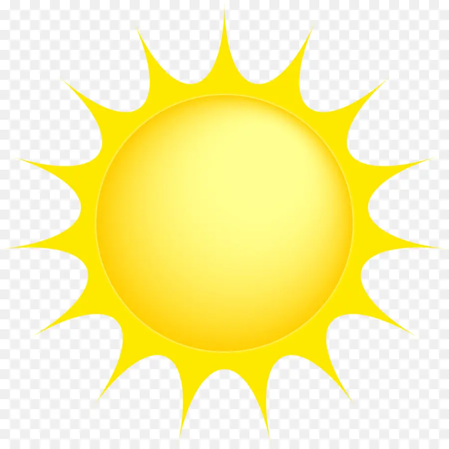 Sol Amarillo，Luz Solar PNG