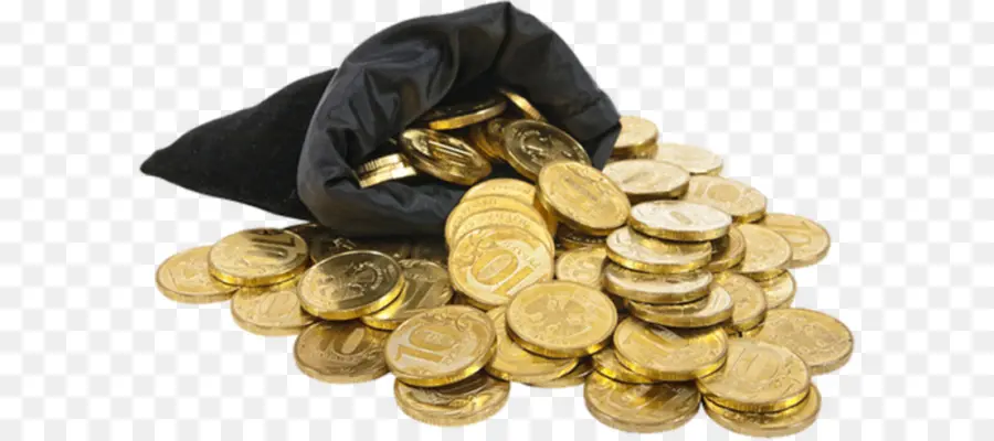 Monedas De Oro，Poder PNG