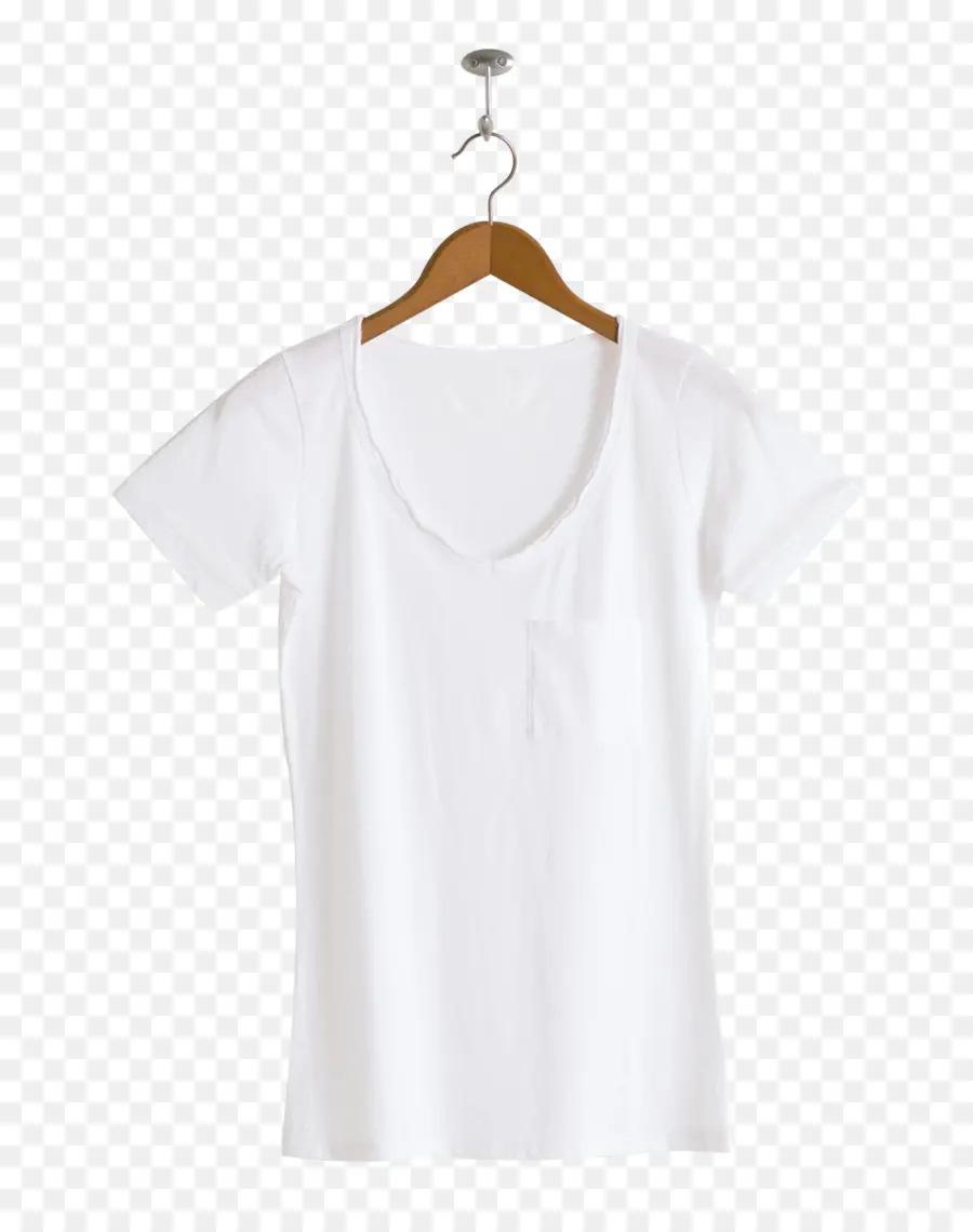 Camiseta Blanca，Percha PNG