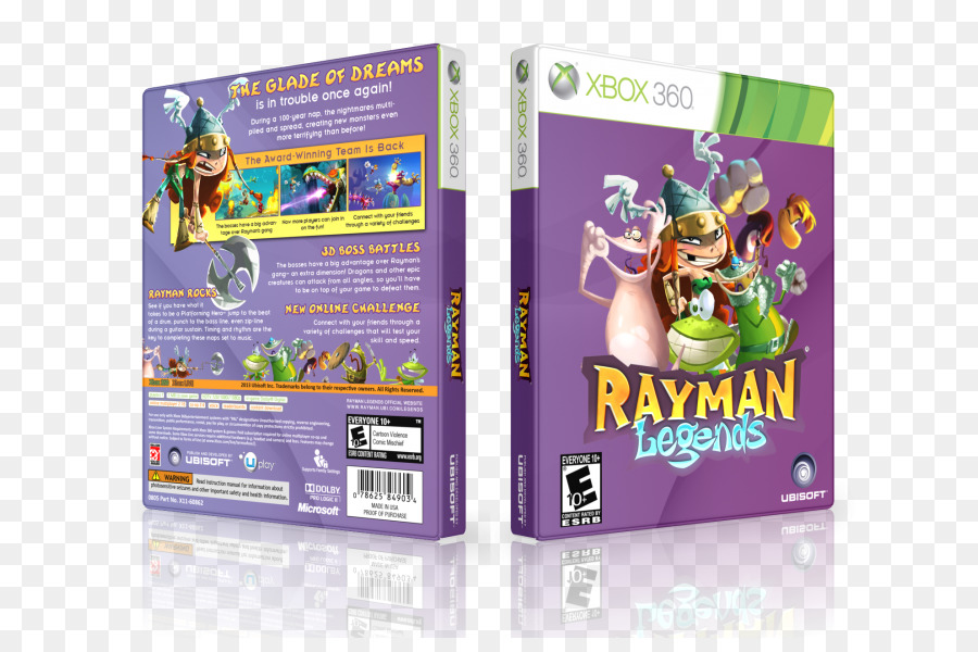 Xbox 360，Rayman Legends PNG