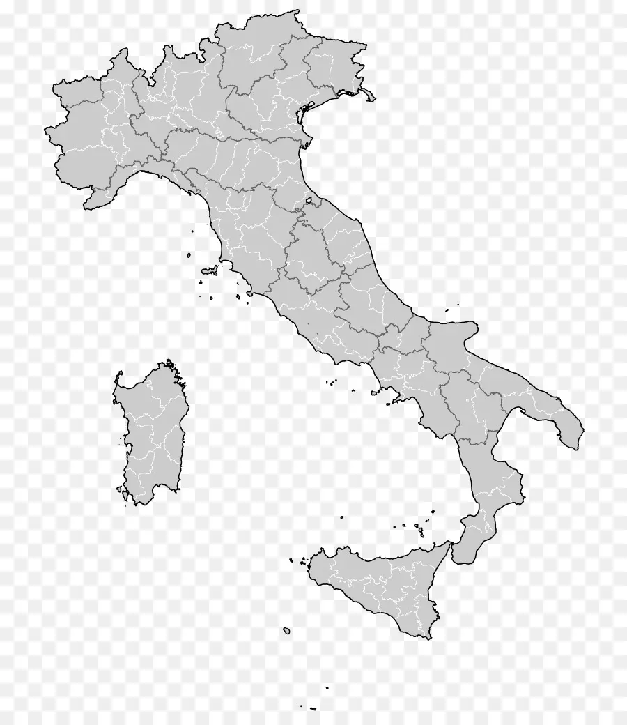 Mapa De Italia，País PNG