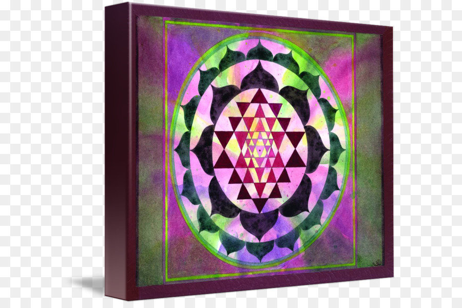 Sri Yantra，Colcha PNG