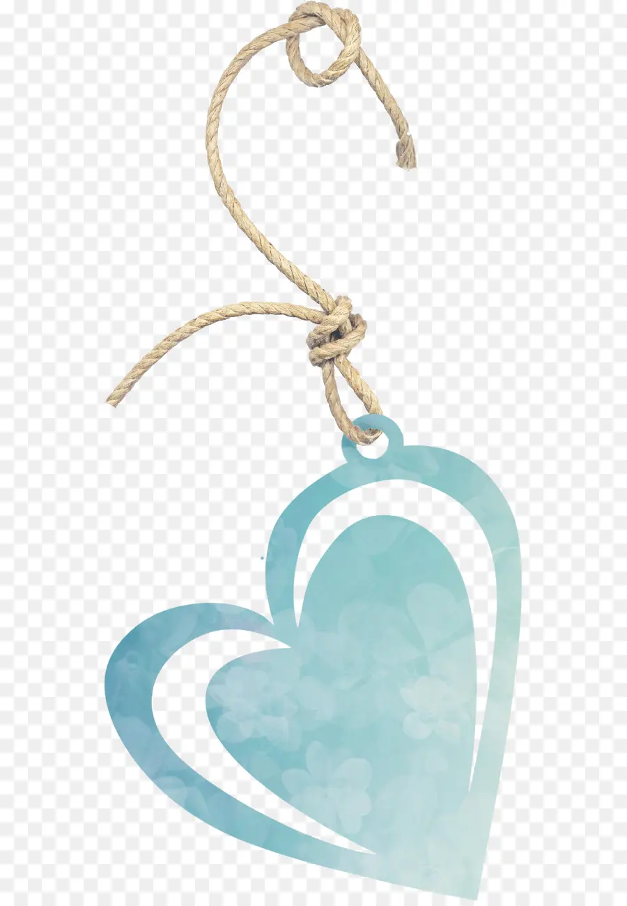 Corazon Azul，Soga PNG