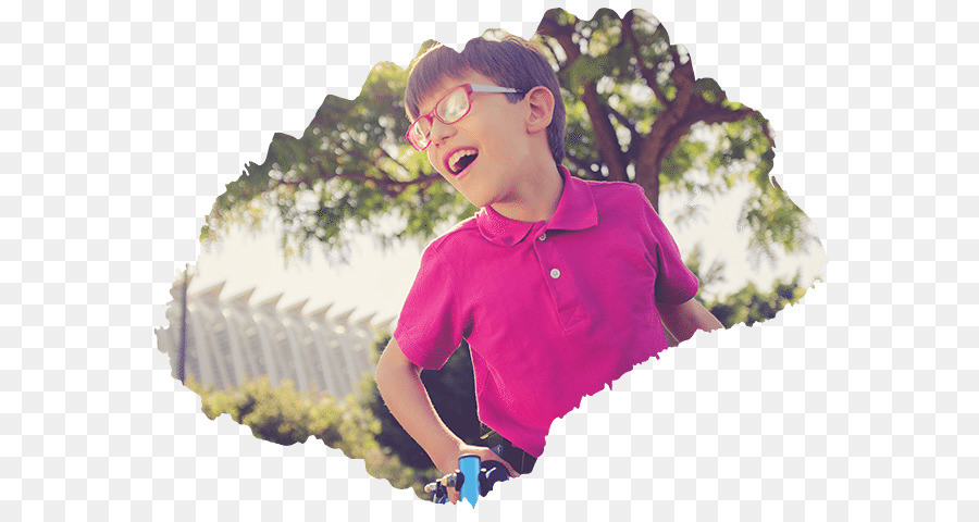 Niño Con Gafas，Sonriente PNG