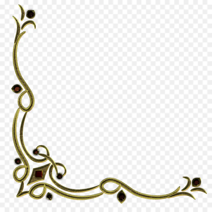 Esquina Decorativa，Ornamento PNG