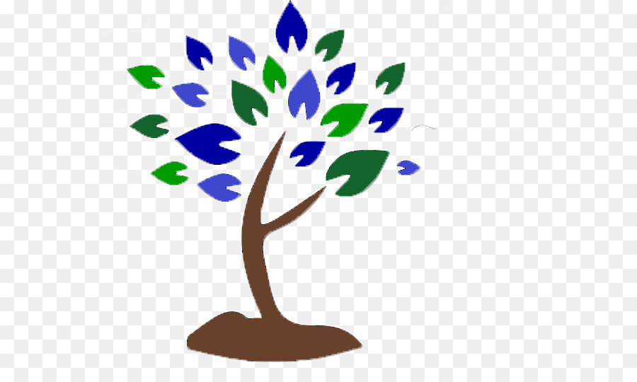 árbol Colorido，Hojas PNG