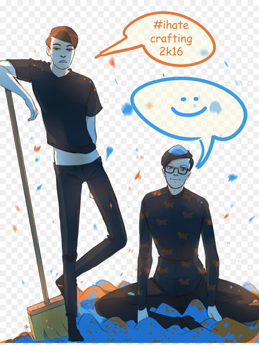 Arte De Fan，Dan Y Phil PNG