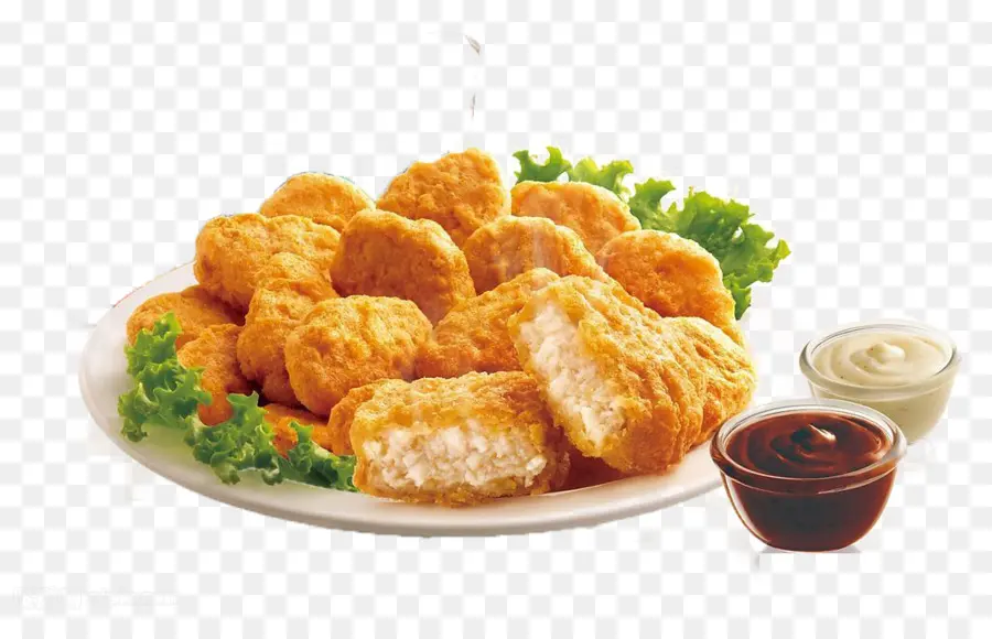 Nuggets De Pollo，Bocadillo PNG