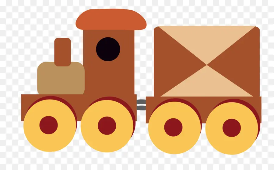 Tren De Juguete，De Madera PNG