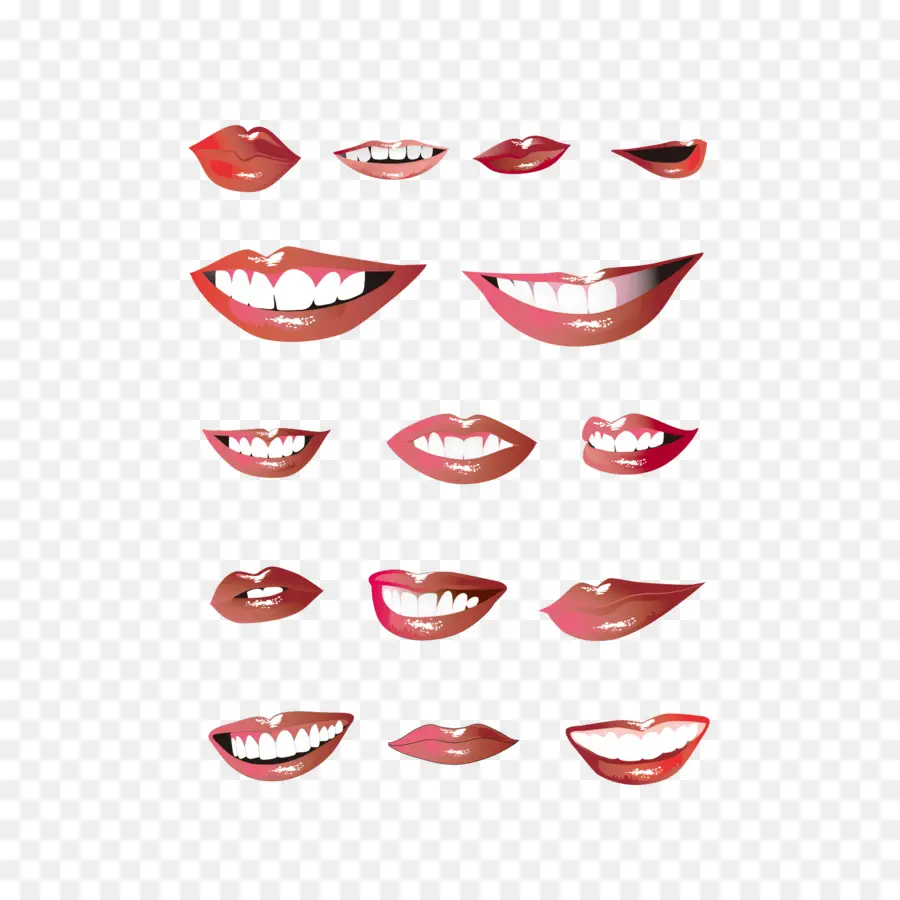 Labios Rojos，Labios PNG