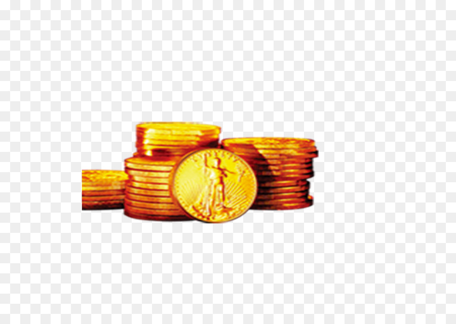 Monedas De Oro，Dinero PNG