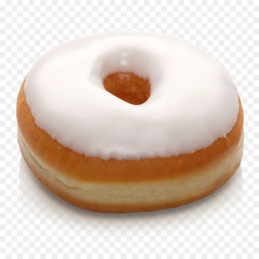 Donut Blanco Helado，Dulce PNG