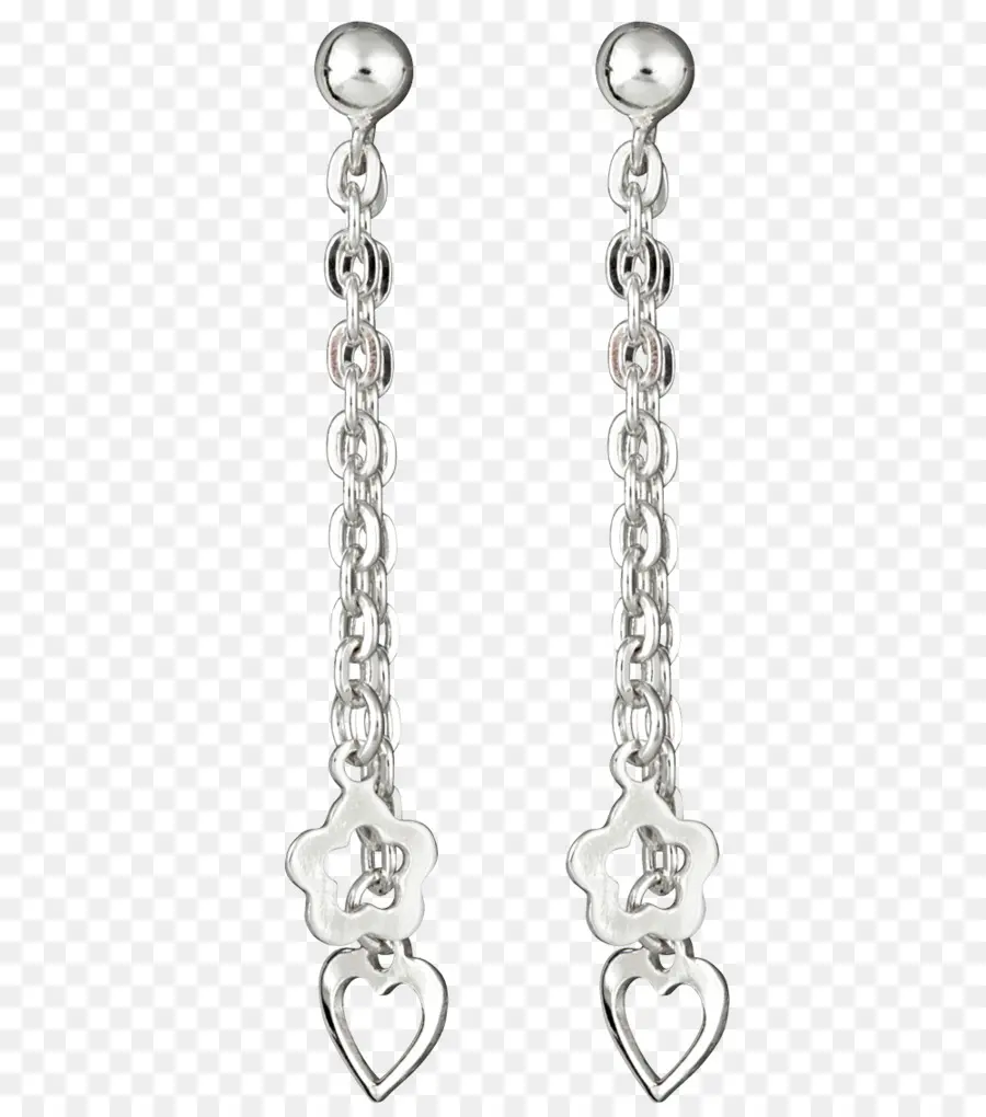 Pendientes De Plata，Plata PNG