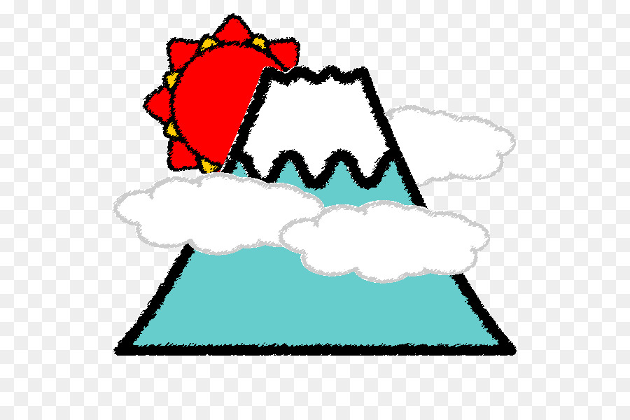 Monte Fuji，Sol PNG